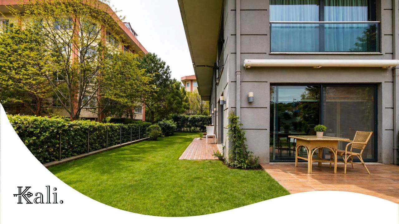 North İstanbul'da Tek! 150m² Dev Bahçeli 2+1
