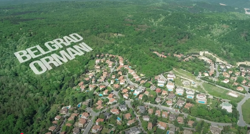 Zekeriyaköy yakınlarındaki Belgrad ormanı