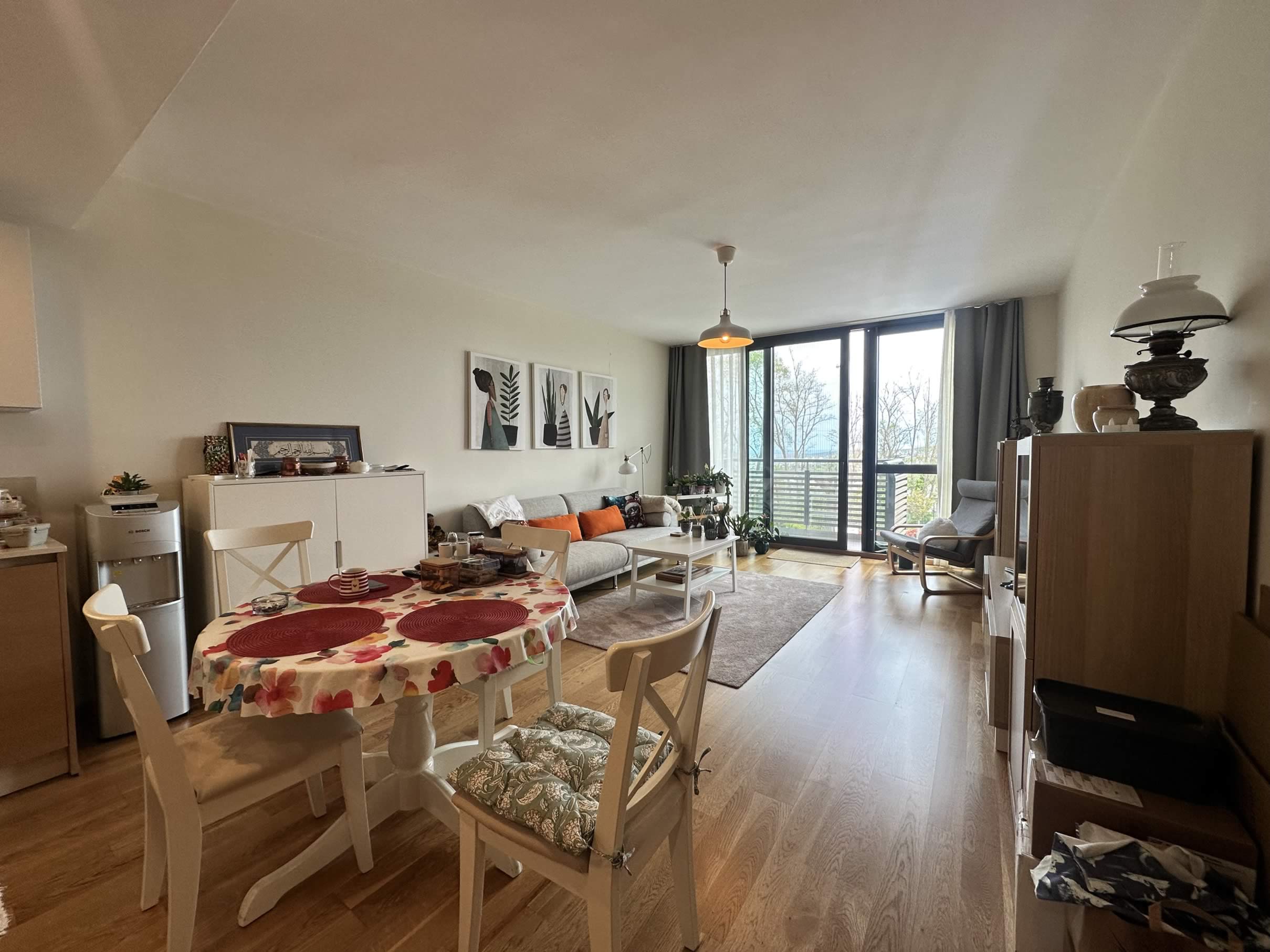Zekeriyaköy Live-&Work'te-1 + 1 kiralık daire